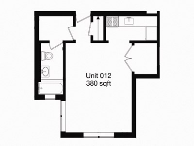 1363 E Unit 012 Floorplan